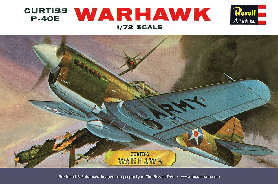 REVELL REPUBLIC P-47D THUNDERBOLT CURTISS P-40E WARHAWK 1/32 Lot EUR 59